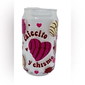 CONCHAS 16oz Beer Glass, Libby, Drinking Glass Ice Coffee, Ice Tea